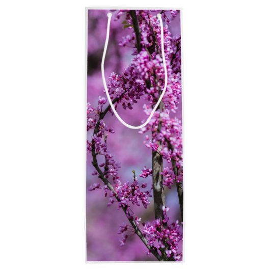 Avondale Redbud Art Wijn Cadeautas (Achterkant)