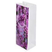 Avondale Redbud Art Wijn Cadeautas (Voorkant Gekanteld)
