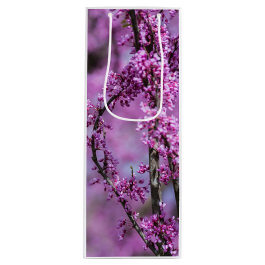 Avondale Redbud Art Wijn Cadeautas (Voorkant)