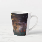 Avondbloemen Latte Mok (Rechts)