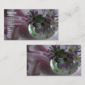 Avondbloemen Visitekaartje (Voorkant / Achterkant)
