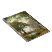 avondboslandschap notitieboek (Rechterzijde)