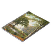 avondboslandschap notitieboek (Linkerzijde)