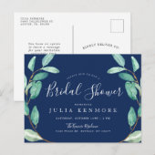 Avondbotanica | Uitnodiging Bruidsfeest (Voorkant / Achterkant)