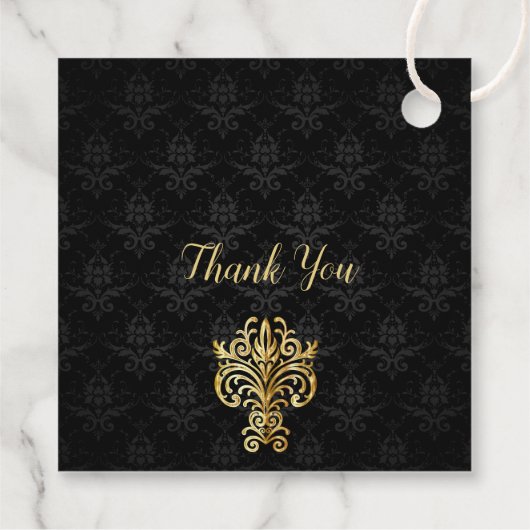 Avondchic Bedankjes Labels (Achterkant)