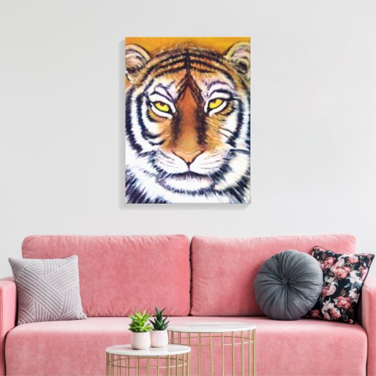 avondeten canvas afdruk (Insitu (Woonkamer))