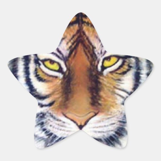 avondeten ster sticker (Voorkant)