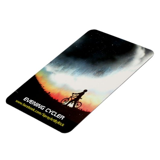 Avondfietser Magneet (Linkerzijde)