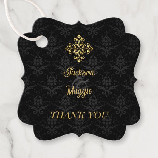 Avondglam Bedankjes Labels (Voorkant)