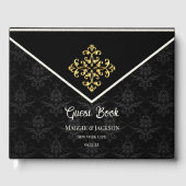 Avondglam Bruiloft Gastenboek (Voorkant)