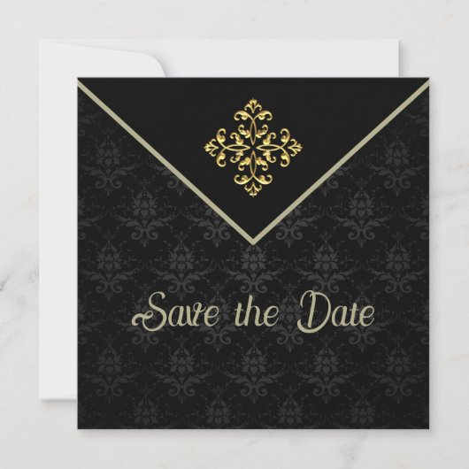 Avondglam Sla de datum op Save The Date (Voorkant)