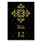 Avondglam tafelnummer (Achterkant)