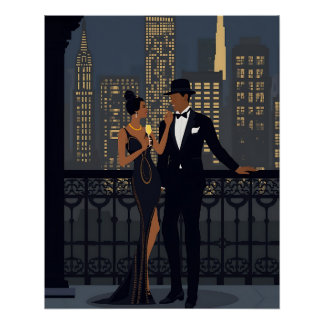 Avondje uit perfect poster