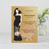  avondjurk kaart (Staand voorkant)