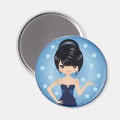 avondjurk magneet (Voorkant / Achterkant)