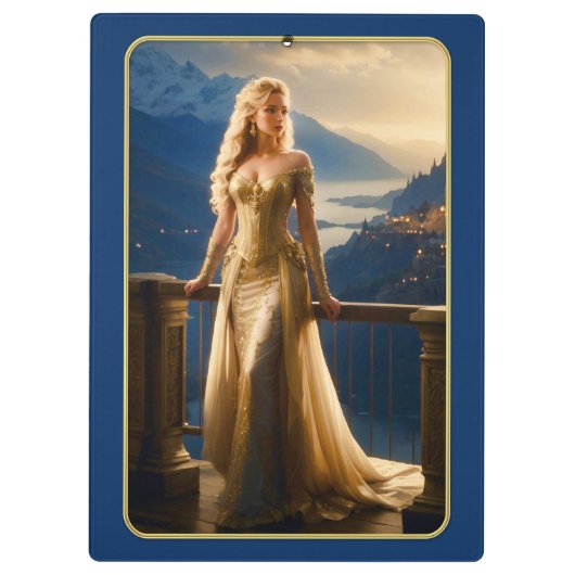 Avondjurk Mode Designer Klembord (Achterkant)