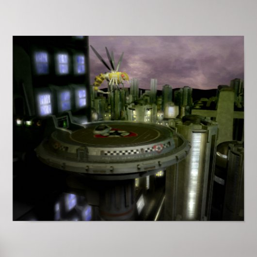 avondklok poster (Voorkant)