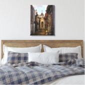 Avondlicht op de begraafplaats Recoleta Canvas Afdruk (Insitu (Slaapkamer))