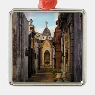 Avondlicht op de begraafplaats Recoleta Metalen Ornament