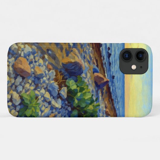 Avondlicht op de kust van Vormsi Case-Mate iPhone Case (Achterkant (horizontaal))