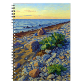 Avondlicht op de kust van Vormsi Notitieboek