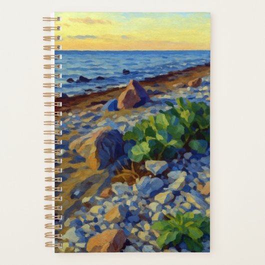 Avondlicht op de kust van Vormsi Planner (Voorkant)