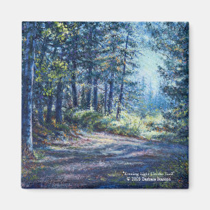 "Avondlicht op het spoor" Magnet