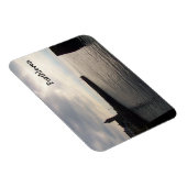 Avondlicht Porthleven Cornwall Engeland Magneet (Rechterzijde)