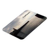 Avondlicht Porthleven Cornwall Engeland Magneet (Linkerzijde)