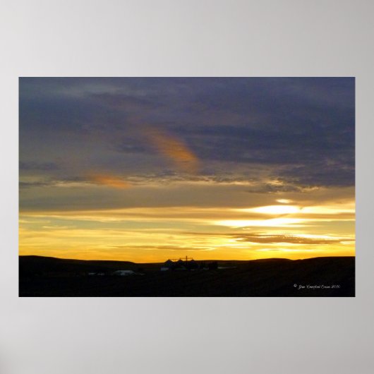 Avondlicht Poster (Voorkant)