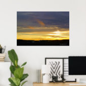 Avondlicht Poster (Thuiskantoor)