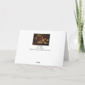 Avondmaal in Emmaus met Vrienden Kaart (Achterkant)