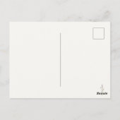 Avondpauze Briefkaart (Achterkant)