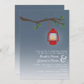 Avondrepetitie: Rood olielantaarn Kaart (Voorkant / Achterkant)