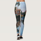Avondresortreflecties Leggings (Achterkant)