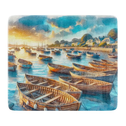 Avondrust Snijplank (Voorkant)