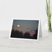 Avonds Maanschapschilderij Kaart (Voorkant)