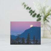 Avondschemering in Alaska Briefkaart (Staand voorkant)