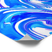 Avondse oceaangolven poster (Hoek)