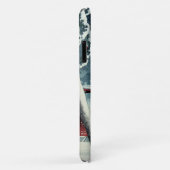 Avondsneeuw bij Edo-rivier Hasui Kawase Case-Mate iPhone Case (Achterkant/rechts)