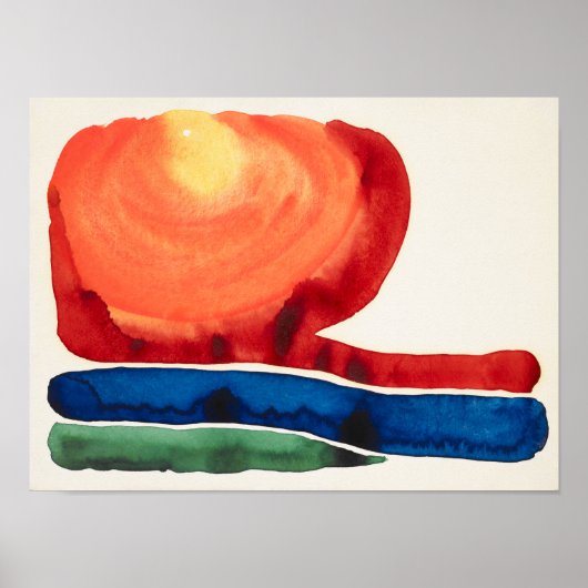 Avondster 2 Georgia O'Keeffe | Poster (Voorkant)