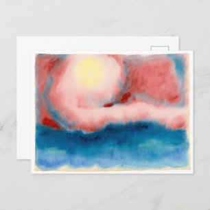 avondster Georgia O'Keeffe Briefkaart