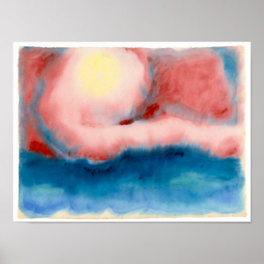 avondster Georgia O'Keeffe | Poster (Voorkant)