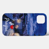Avondstraat in Praag Case-Mate iPhone Case (Achterkant (horizontaal))