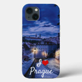 Avondstraat in Praag Case-Mate iPhone Case (Achterkant)