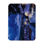 Avondstraat in Praag Magneet (Verticaal)