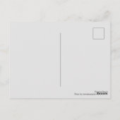 avondstrand briefkaart (Achterkant)