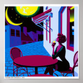 Avondviering Wijnproeverij in Bari, Italië Poster (Voorkant)