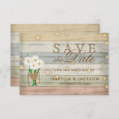 Avondvuurvlind Save the Date Ontwerp (Voorkant / Achterkant)