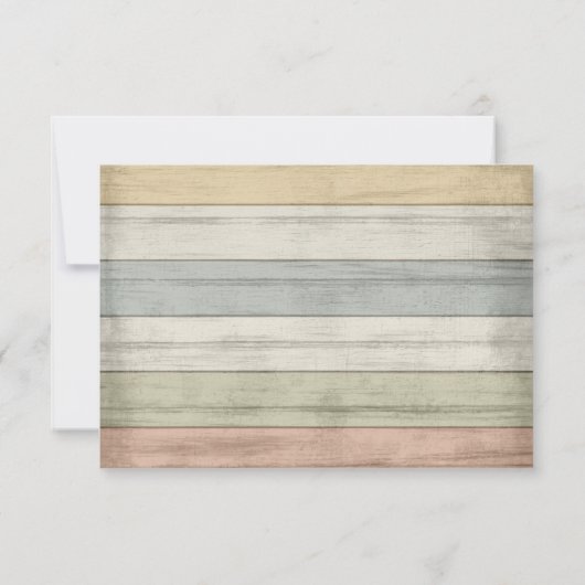 Avondvuurvlind Save the Date-ontwerp Save The Date (Achterkant)